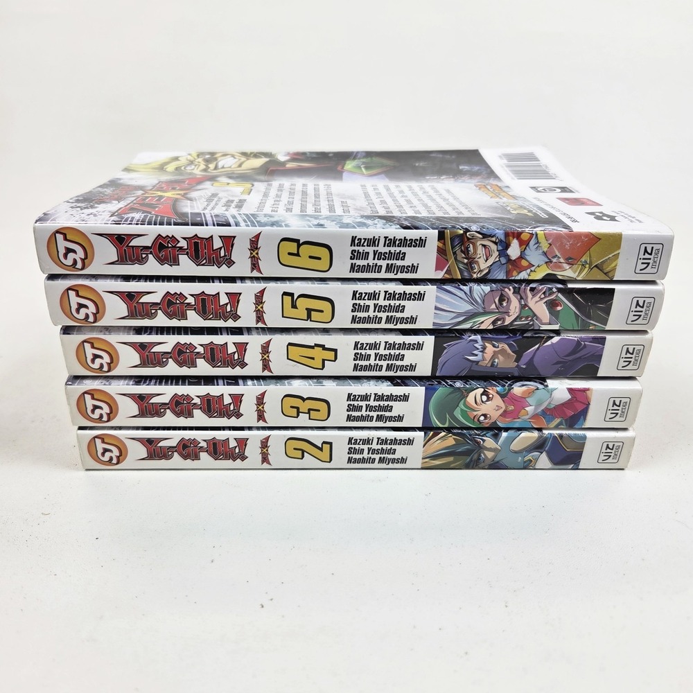 Yu-Gi-Oh! Zexal English Manga Vol 2-6 Lot No Cards